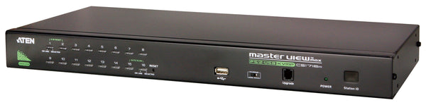 ATEN CS1716A 16 Port PS/2-USB VGA KVM Switch with Daisy-Chain Port and USB Peripheral Support