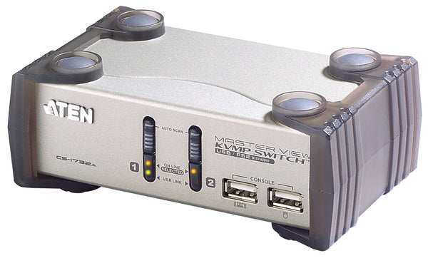 ATEN CS1732A 2 Port PS/2-USB VGA/Audio KVMP™ Switch w/2x6' Cable