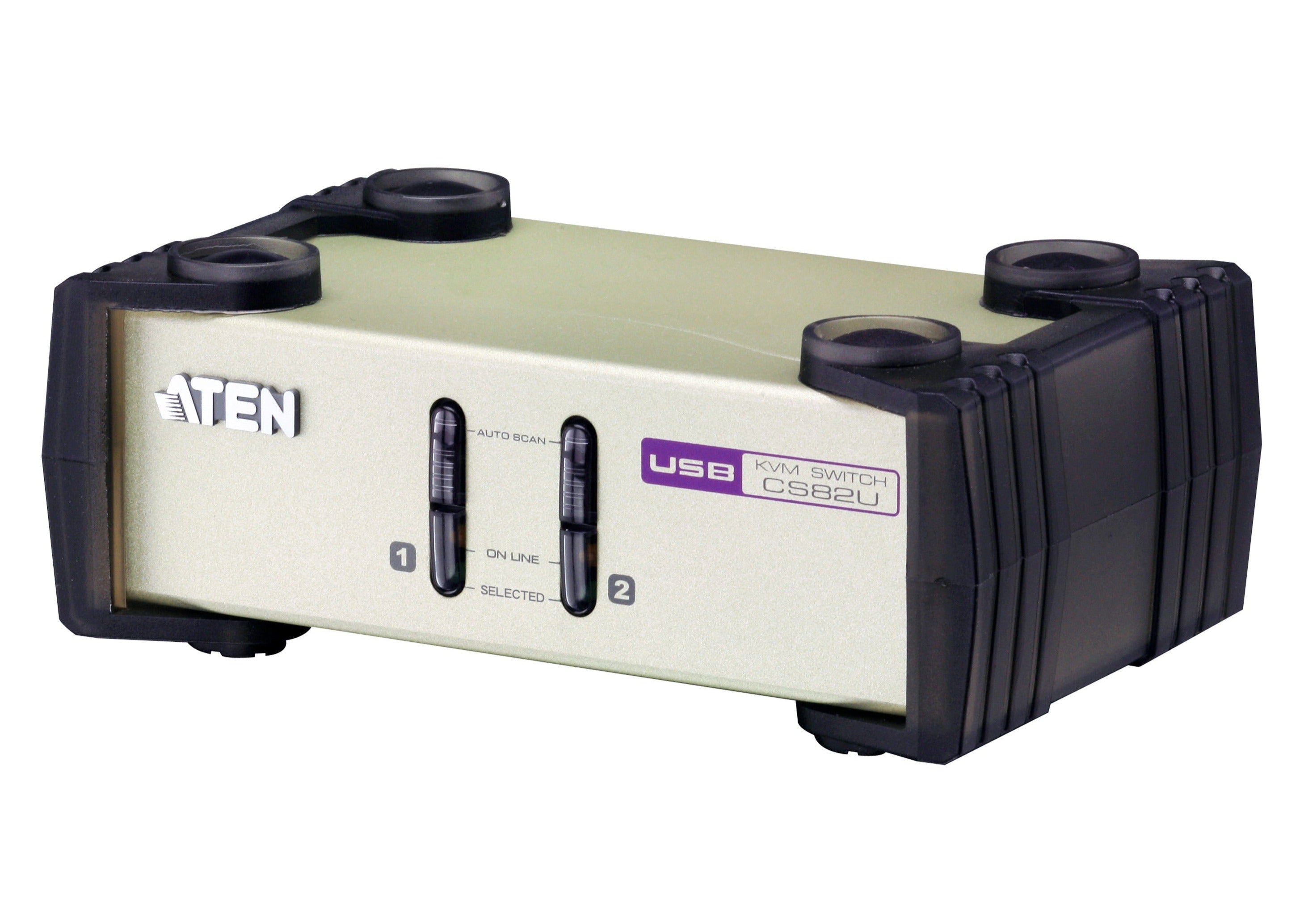 CS82U 2 WAY USB/ PS2 VGA KVM SWITCH CABLE INCLUDED ATEN main image 0