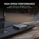 CORSAIR 2TB EX300U Portable SSD CSSD-EX300U2TB USB 3.2 Type-C, MagSafe 磁吸 (Read: 1100MB/s | Write: 1100MB/s)