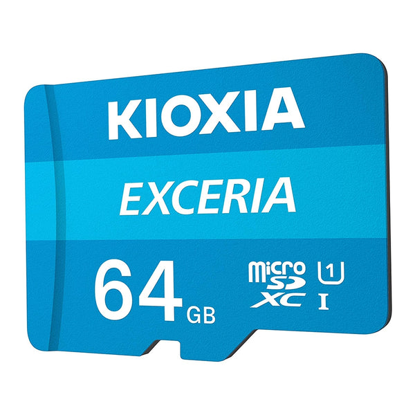 KIOXIA 64GB EXCERIA microSDHC (UHS-I, Class 10, 100MB/s) LMEX1L064GG2 772-4369