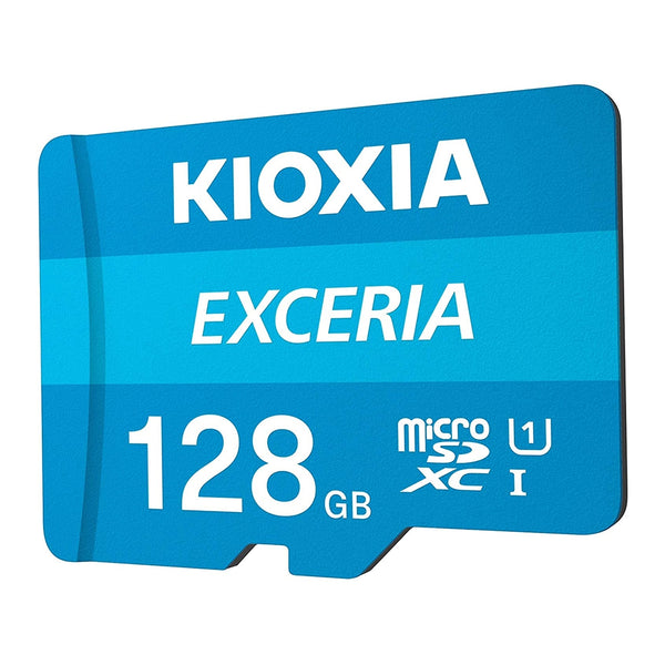 KIOXIA 128GB EXCERIA microSDHC (UHS-I, Class 10, 100MB/s) LMEX1L128GG2 772-4370 