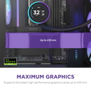 NZXT H9 Flow RGB V2 Edition (2025) Black 黑色 RGB Tempered Glass ATX Case CM-H92FB-R1