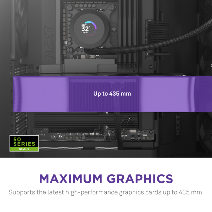 NZXT H9 Flow V2 Edition (2025) Black 黑色 Tempered Glass ATX Case CM-H92FB-01