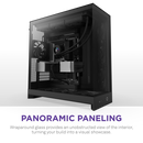 NZXT H9 Flow V2 Edition (2025) Black 黑色 Tempered Glass ATX Case CM-H92FB-01