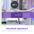 NZXT H9 Flow RGB V2 Edition (2025) White 白色 RGB Tempered Glass ATX Case CM-H92FW-R1