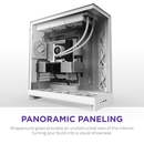 NZXT H9 Flow V2 Edition (2025) White 白色 Tempered Glass ATX Case CM-H92FW-01