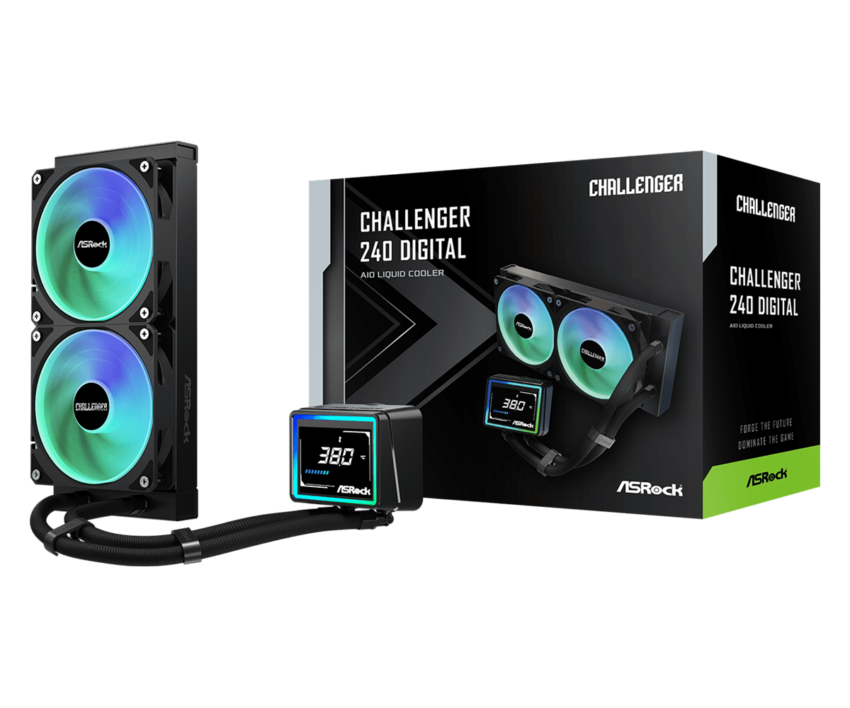 ASRock Challenger 240 Digital BLACK 黑色 3