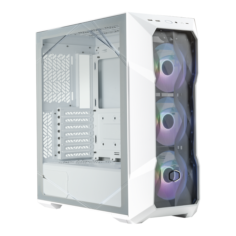 Cooler Master MasterBox TD500 Mesh V2 White 白色 ARGB Tempered Glass ATX Case TD500V2-WGNN-S00