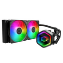 Cooler Master MASTERLIQUID ML240L CORE II ARGB BLACK 黑色 240mm Liquid CPU Cooler (MLW-D24M-A18PA-R1)