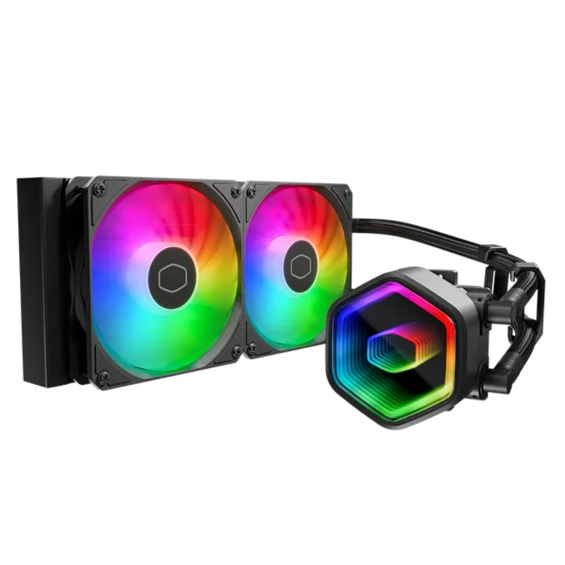 Cooler Master MASTERLIQUID ML240L CORE II ARGB BLACK 黑色 240mm Liquid CPU Cooler (MLW-D24M-A18PA-R1)