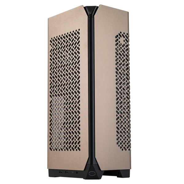 Cooler Master NCORE 100 MAX Bronze 古銅色 Mini-ITX Case *內附850w金牌火牛及120mm AIO一體式水冷 (NR100-ZNNN85-SL0)