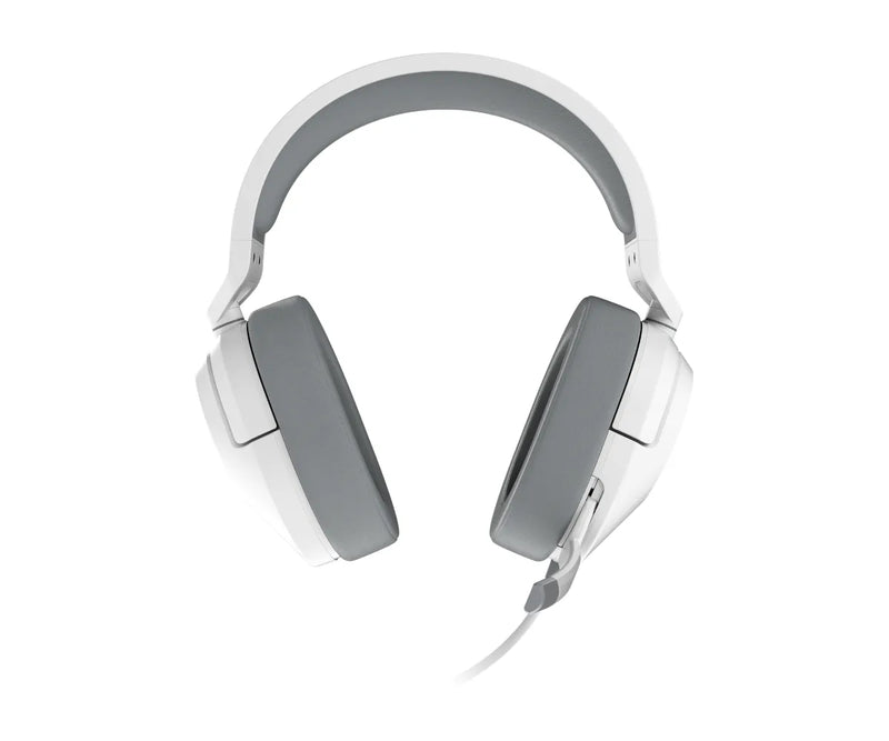 [CORSAIR May gaming product discount] Corsair HS55 SURROUND Wired Gaming Headset — White CA-9011266-AP