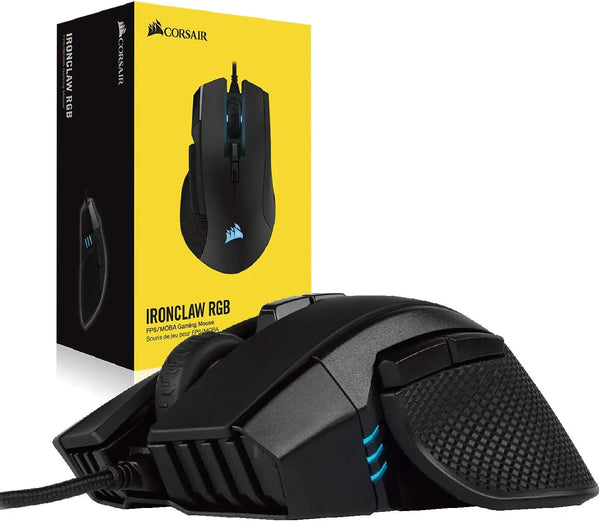 [New Year Offer] Corsair IRONCLAW RGB FPS/MOBA Gaming Mouse CH-9307011-AP