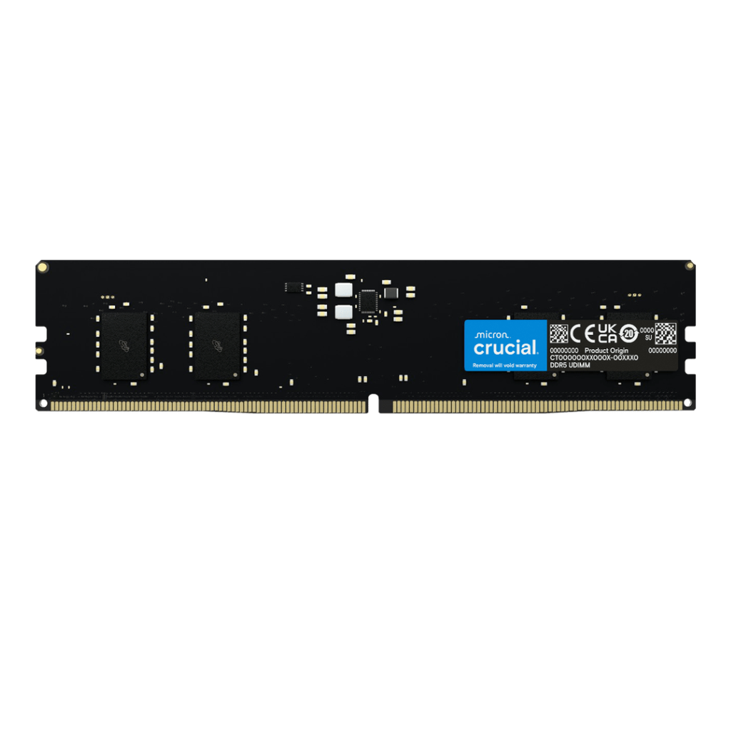Crucial 64GB (1x64GB) CT64G56C46U5 DDR5 5600MHz UDIMM Memory (RM-DCD5C