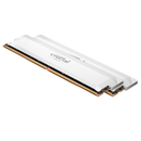 Crucial Pro 64GB Kit (2x32GB) OC Gaming Memory White 白色 DDR5-6400 UDIMM CP2K32G64C40U5W (AMD EXPO & Intel XMP 3.0) (RM-CP5D64W)