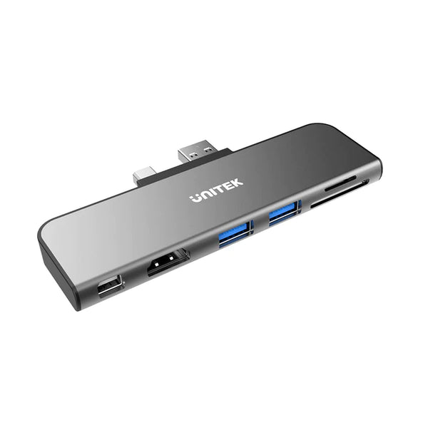 Unitek uHUB H6+ Surface Pro 多媒體 USB Hub (Surface Pro 4/ 5/ 6 適用) (D1021A)