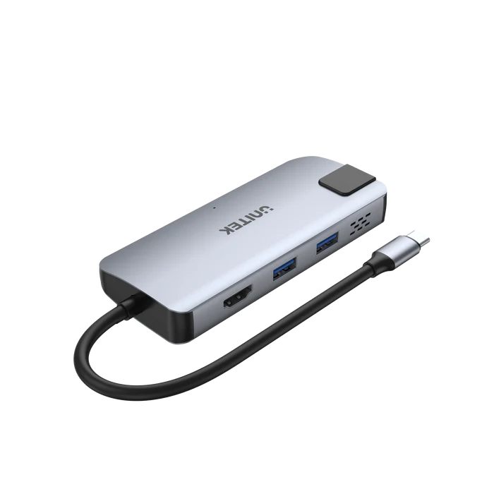 Unitek uHUB P5+ 5-in-1 Multimedia USB-C Hub (D1028A)