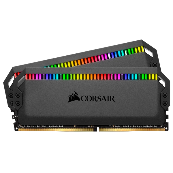 CORSAIR 64GB Kit (2x32GB) DOMINATOR PLATINUM RGB CMT64GX4M2E3200C16 DDR4 3200MHz Memory