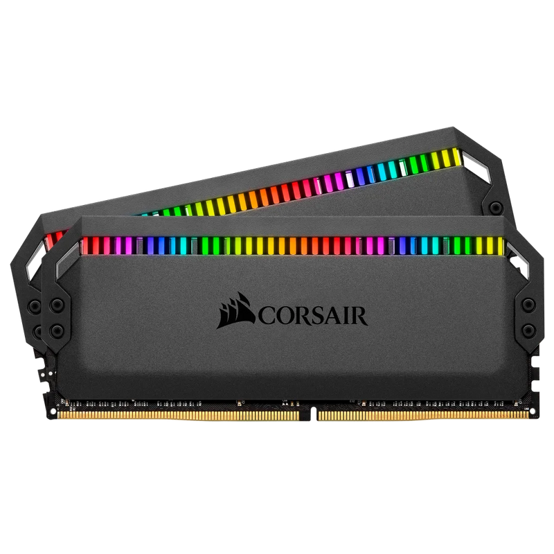 CORSAIR 32GB Kit (2x16GB) DOMINATOR PLATINUM RGB CMT32GX4M2E3200C16 DDR4 3200MHz Memory