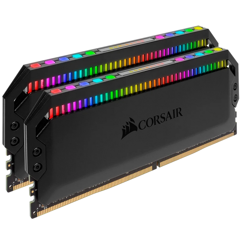 CORSAIR 32GB Kit (2x16GB) DOMINATOR PLATINUM RGB CMT32GX4M2E3200C16 DDR4 3200MHz Memory
