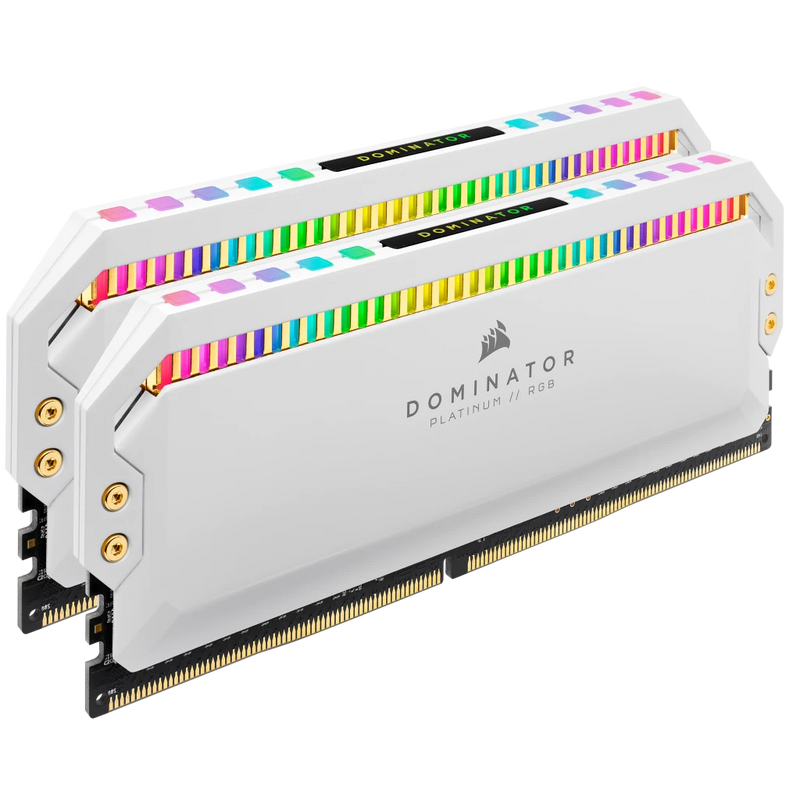 CORSAIR 16GB Kit (2x8GB) DOMINATOR PLATINUM RGB White 白色 CMT16GX4M2E3200C16W DDR4 3200MHz Memory