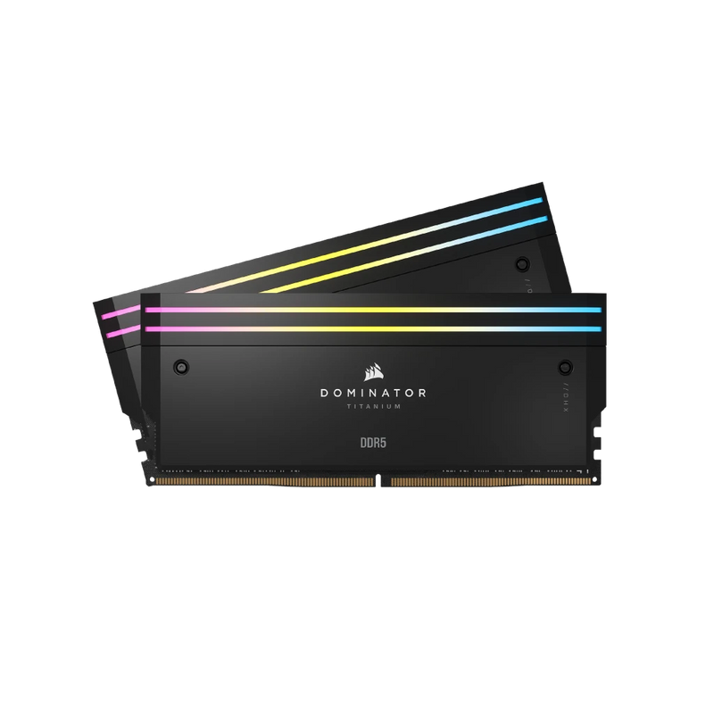 CORSAIR 64GB Kit (2x32GB) DOMINATOR TITANIUM RGB CMP64GX5M2X6600C32 DDR5 6600MHz Memory