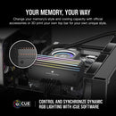 CORSAIR 96GB Kit (4x24GB) DOMINATOR TITANIUM RGB CMP96GX5M4B6400C32 DDR5 6400MHz CL32 Memory