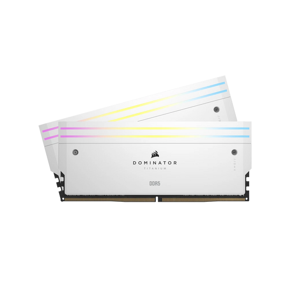 CORSAIR 32GB Kit (2x16GB) DOMINATOR TITANIUM RGB White 白色 CMP32GX5M2B6000C30W DDR5 6000MHz Memory