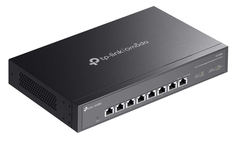 ルーター・ネットワーク機器 TP-Link Omada 8-Port 10G Switch DS1008X TP-Link DS1008X Omada 8-Port 10G Unmanaged Desktop/Rackmount