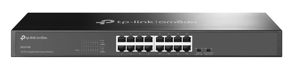 TP-Link DS1016G Omada 16-Port Gigabit Unmanaged Rackmount Switch 