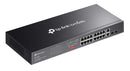 TP-Link Omada DS1018GMP 18 Port Gigabit Unmanaged Rackmount Switch with 16-Port PoE+ (250W)