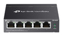 TP-Link DS105GP Omada 5-Port Gigabit Unmanaged Desktop Switch with 4-Port PoE+ (65w)