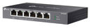 TP-Link DS106GPP Omada 6-Port Gigabit Unmanaged Desktop Switch with 3-Port PoE+ and 1-Port PoE++ (60W)