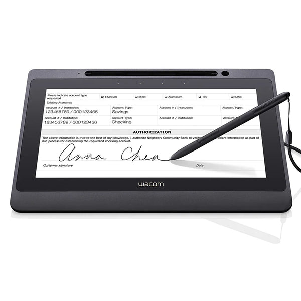 Wacom Pen Display Tablet (DTU-1141B/K0-ZX) 簽名顯示屏套裝*訂貨需4