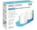 TP-Link Deco X60 V3.20 AX5400 Dual Band Whole Home Wireless AX Mesh WiFi 6 System (2件裝)