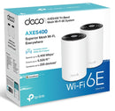 TP-Link Deco XE75 AXE5400 Tri-Band Mesh WiFi 6E System (2件裝)