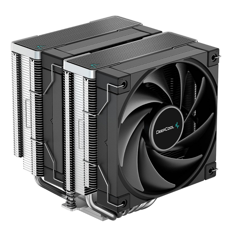 DeepCool AK620 Black 黑色 CPU Cooler, FK120 3-in-1 Cooling Fan, 6 Copper Heatpipes, 260W TDP (AIRDC-AK620) (TH-DAK620)