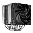 DeepCool AK620 Black 黑色 CPU Cooler, FK120 3-in-1 Cooling Fan, 6 Copper Heatpipes, 260W TDP (AIRDC-AK620) (TH-DAK620)