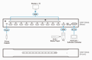 ATEN VS0110HA 10 Port HDMI Splitter w/4Kx2K HDMI CEC, 19" 1U