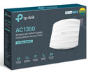 TP-Link Omada EAP225 AC1350 Wireless MU-MIMO Gigabit Dual Band Ceiling Mount Access Point with PoE Support