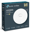 TP-Link Omada EAP660 HD AX3600 Wireless Dual Band Multi Gigabit Ceiling Mount Wifi 6 Access Point with PoE Support