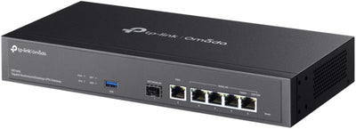 Tp-link omada er7406 v1. 20 rackmount vpn usmerjevalnik spredaj