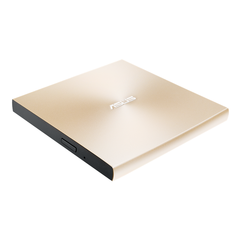 ASUS ZenDrive U9M (SDRW-08U9M-U)/GOLD ultra-slim portable 8X DVD burner with USB Type-C and Type-A