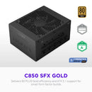 NZXT 850W C850 SFX Gold ATX3.1 80Plus Gold  Full Modular SFX Power Supply (PS-8G1BB-US)