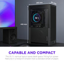 NZXT H2 FLOW Black 黑色 Tempered Glass ITX CASE CI-H21FB-01