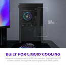 NZXT H2 FLOW Black 黑色 Tempered Glass ITX CASE CI-H21FB-01