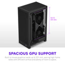 NZXT H2 FLOW Black 黑色 Tempered Glass ITX CASE CI-H21FB-01