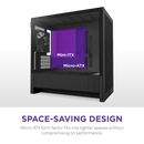 NZXT H3 FLOW (2025) Black 黑色 Tempered Glass MATX CC-H31FB-01