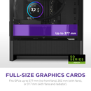 NZXT H3 FLOW (2025) Black 黑色 Tempered Glass MATX CC-H31FB-01